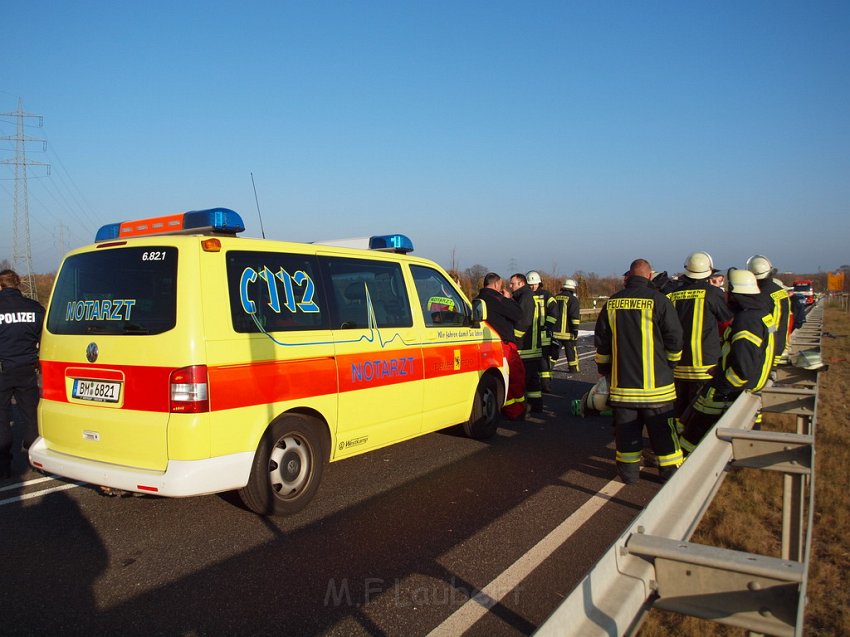 Schwerer VU PKW LKW B 59 Pulheim Rich Bocklemuend P029.JPG